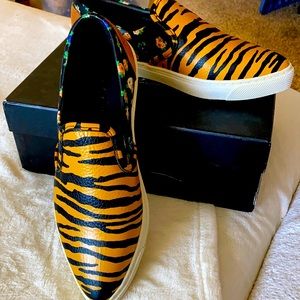 COACH Tiger And Floral Sneakers